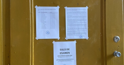 Véget ért a próbavizsga