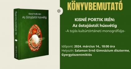 Kisné Portik Irén könyvbemutatója