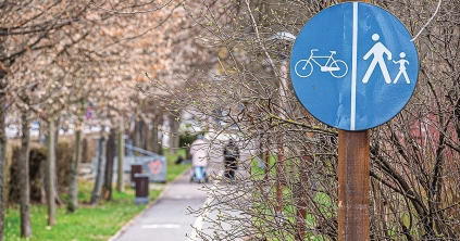 Kerékpárutakkal kötik össze a városrészeket