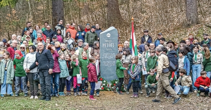 Újból áll az emlékjel