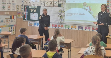 Személyes és digitális biztonságukról tartottak foglalkozást a gyermekeknek