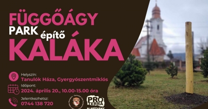 Függőágypark-építő kaláka