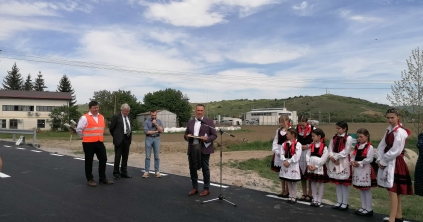 Átadták a felújított Budai Nagy Antal utcát Székelykeresztúron