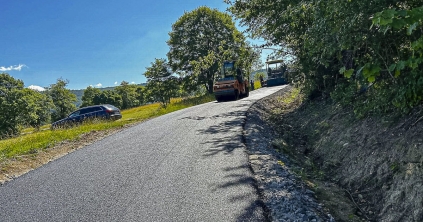 Aszfaltoznak Máréfalván