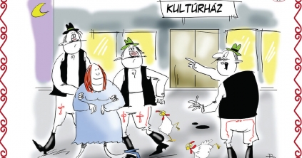 Para Pista, fiatalúr, készül-e a karikatúr'?