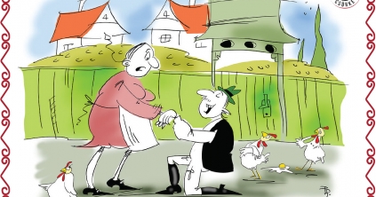 Te csak rajzolj, Parapista, jól áll a Csürkén a harisnya!