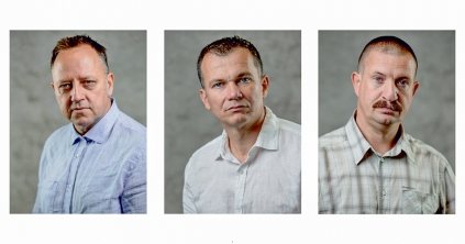 Három művész, három helyszínen, egyazon napon