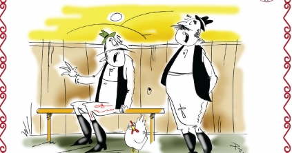 Mikor Pista mélabús, feldobja a Csürkehús.