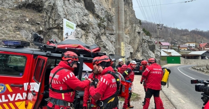 Közös mentési gyakorlatot tartottak Hargita és Neamț megye hegyimentői