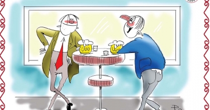 Mikor Pista mélabús, feldobja a Csürkehús.