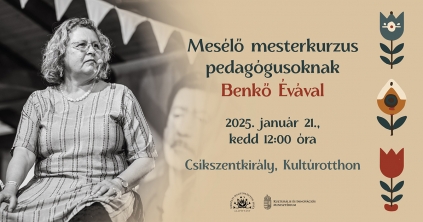 Mesélő mesterkurzus pedagógusoknak