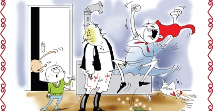 Te Pista, a Csürke a pálinkát mind megitta!