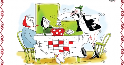 Te csak rajzolj, Parapista, jól áll Csürkén a harisnya!