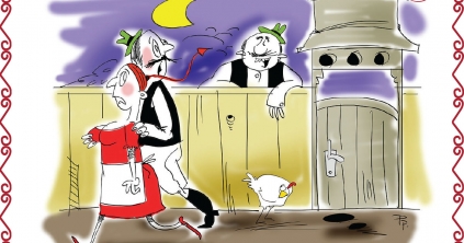 Te Pista, a Csürke a pálinkát mind megitta!