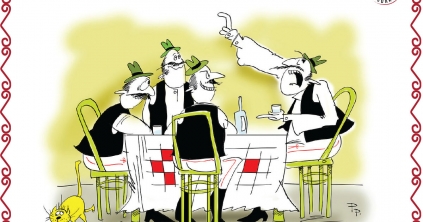 Te csak rajzolj, Parapista, jól áll Csürkén a harisnya!