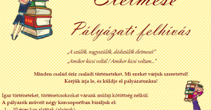 Életmese írói pályázat