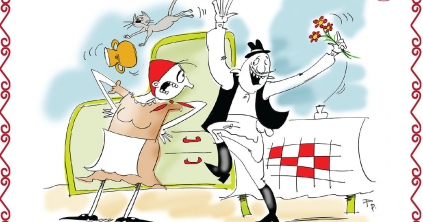 Te csak rajzolj, Parapista, jól áll Csürkén a harisnya!