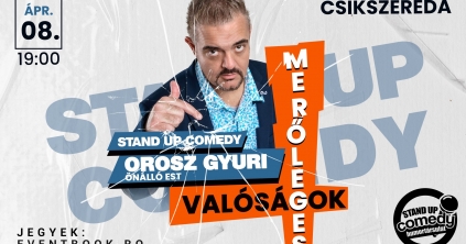 Orosz Gyuri önálló stand up comedy estje