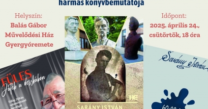 Sarány István hármas könyvbemutatója