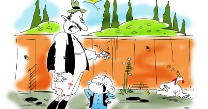 Te csak rajzolj, Parapista, jól áll Csürkén a harisnya!