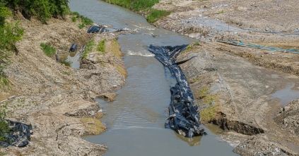 Ismét sósabb a Korond-patak vize