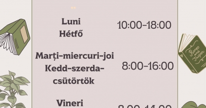 Nyári nyitvatartási program