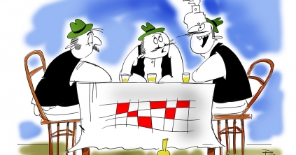 Mikor Pista mélabús, feldobja a Csürkehús.