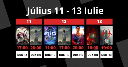 A Csíki Mozi heti műsora