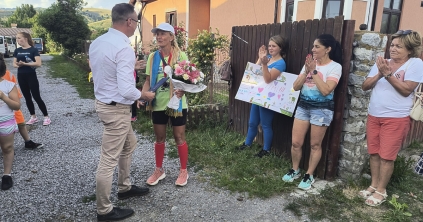 Célba ért az ultrafutó