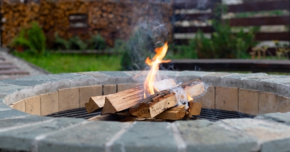 Így építsünk kerti tűzhelyet