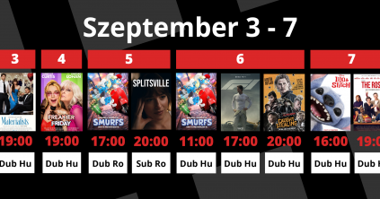 A Csíki Mozi heti műsora