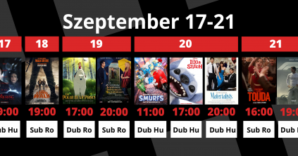 A Csíki Mozi heti műsora