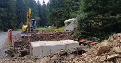 Két új kis híd épül Bélbor térségében