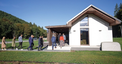 Szálláshelyet avattak Küküllőmezőn