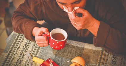 Köhögés, tüsszögés esetén viseljen maszkot!