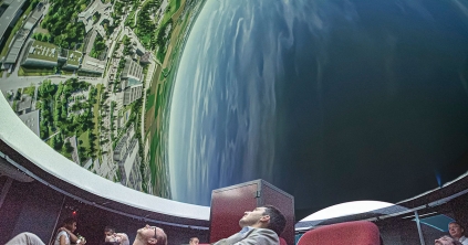 Vetítések a planetáriumban