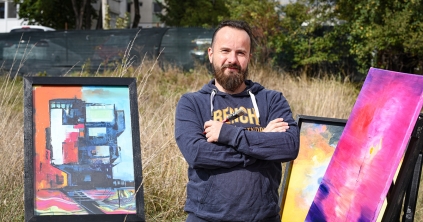 Kecskés Róbert: az inspiráció a város zaja és a természet csendje között születik meg