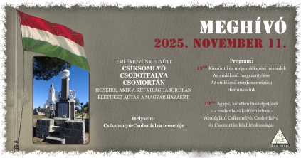 Emlékezzünk együtt!