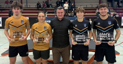 Góbék Teqball Team: „Ide az összes aranyat!”