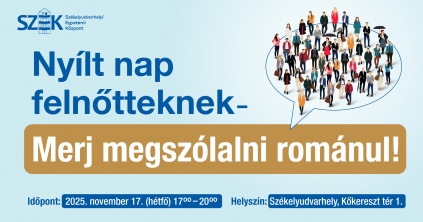 Nyílt nap Székelyudvarhelyen