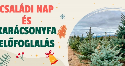 Családi nap és karácsonyfa-előfoglalás