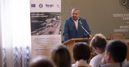 Megújult utca és tömegközlekedés Székelyudvarhelyen