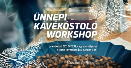 Kávékóstoló workshop