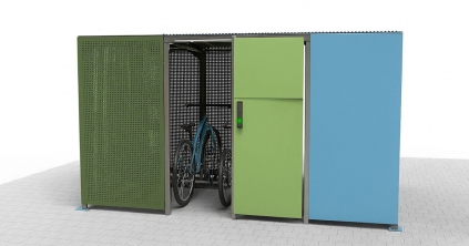 Kerékpártárolókat és támaszokat telepítenek