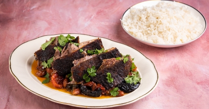 Báránylapocka aszalt szilvával és aszalt barackkal Báránylapocka aszalt szilvával és aszalt barackkal