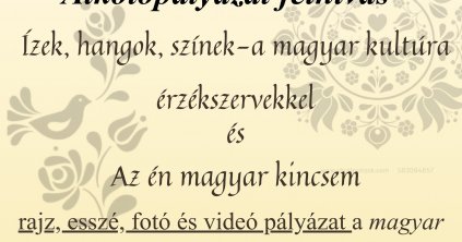 Alkotópályázati felhívás