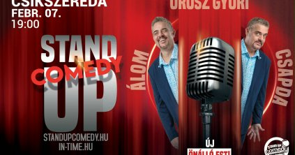Orosz Gyuri stand up estje Csíkszeredában