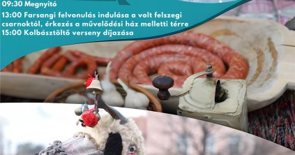 Farsangi és kolbásztöltő csődület