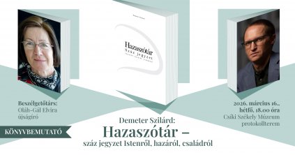 Könyvbemutató: Hazaszótár