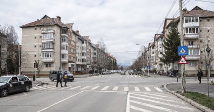 Ideiglenes körforgalmat tesztelnek